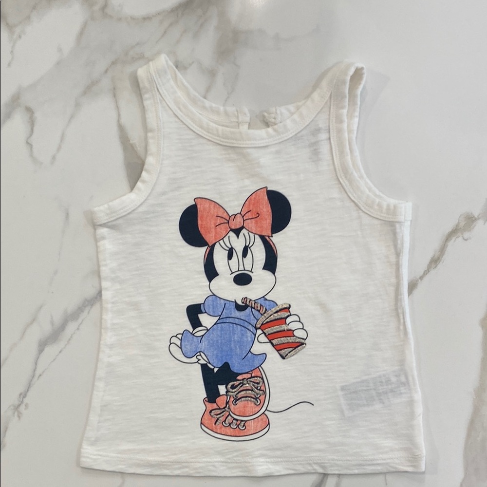 Baby Gap 4T Disney Minnie Mouse Tank Top